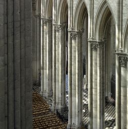 Amiens Cathedral Ascent Nave Elevation Life Of A