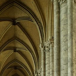 Amiens Cathedral Passages North Aisle Looking East Life