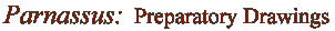 Parnassus:  Preparatory Drawings