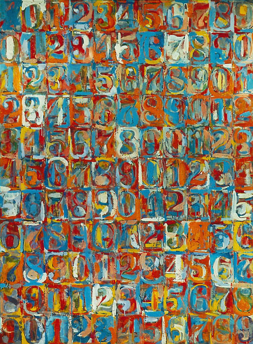 jasper johns numbers jasper johns numbers