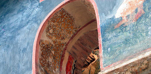 Kariye Camii, Detail of Fresco