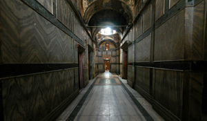 Kariye-Camii: View of the inner narthex