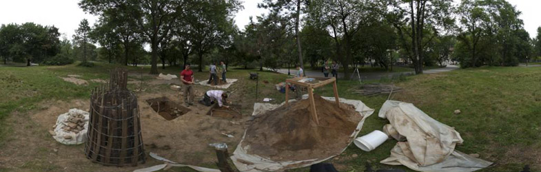 Seneca Village panorama, July 2011