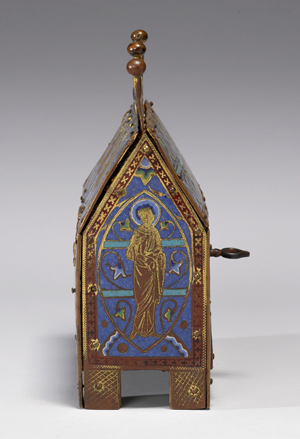 Reliquary Chasse with the Adoration of the Magi, side