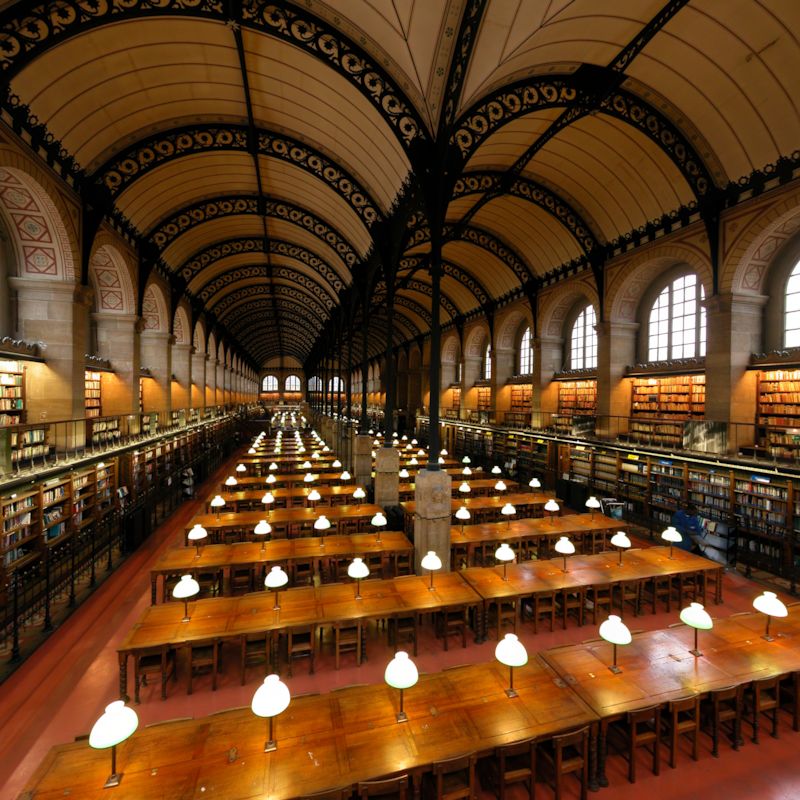 Bibliothèque SteGeneviève, Paris, France