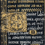 Horae beatae marie secundum usum curie romane (Black Book of Hours)