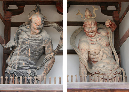 Houryuuji Chuumon 法隆寺中門 (Nara)