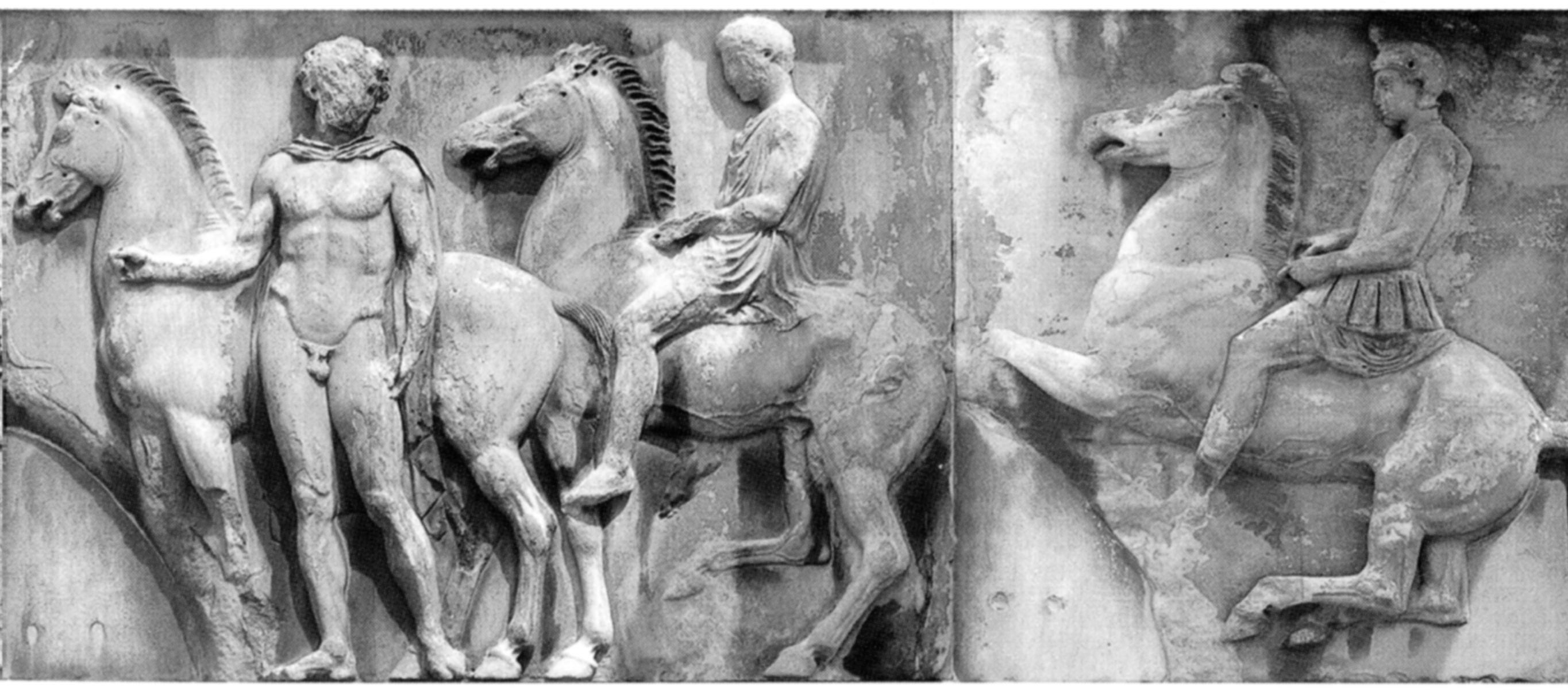 West Frieze - The Parthenon Frieze - Media Center for Art ...