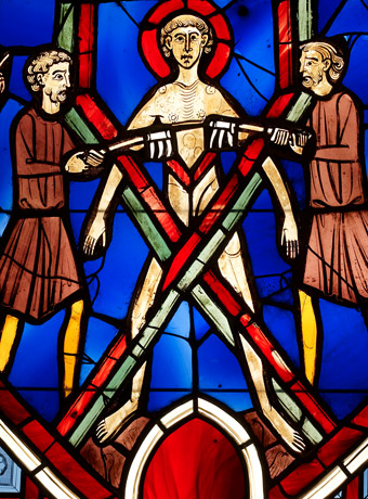 Window Showing the Life and Martyrdom of St. Vincent
