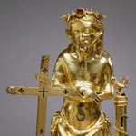Reliquary with the Man of Sorrows, detail
