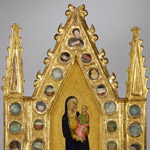 Reliquary Tabernacle with Virgin and Child, detail