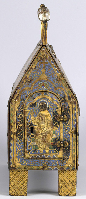 Reliquary Chasse with Scenes from the Life of Christ, side