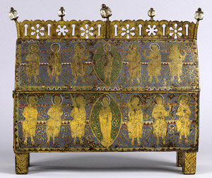Reliquary Chasse with Scenes from the Life of Christ, reverse