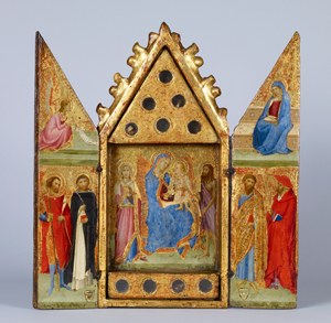 Reliquary with Madonna and Child with Saints