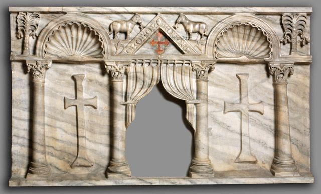 Front Panel of a Box-Shaped Altar