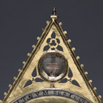 Ostensorium with Paten of St. Bernward, detail