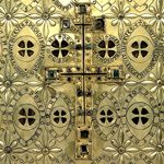 Panel-shaped Reliquary of the True Cross, detail