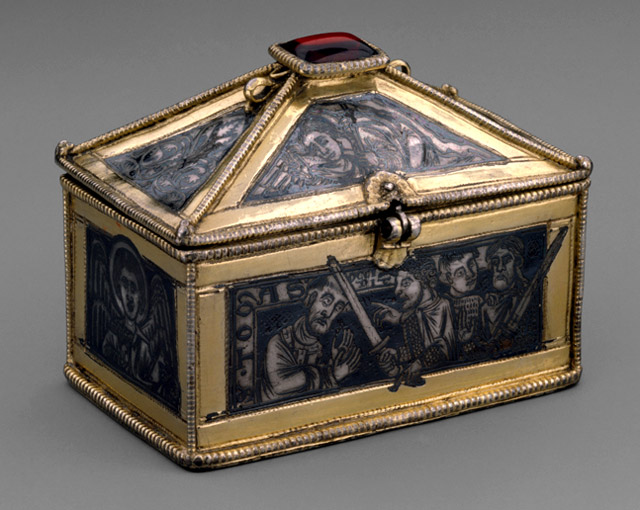 Reliquary Chasse with Scenes of the Martyrdom of Thomas Becket