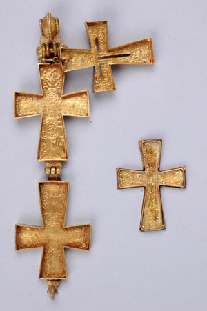 Pectoral Reliquary Cross, reverse