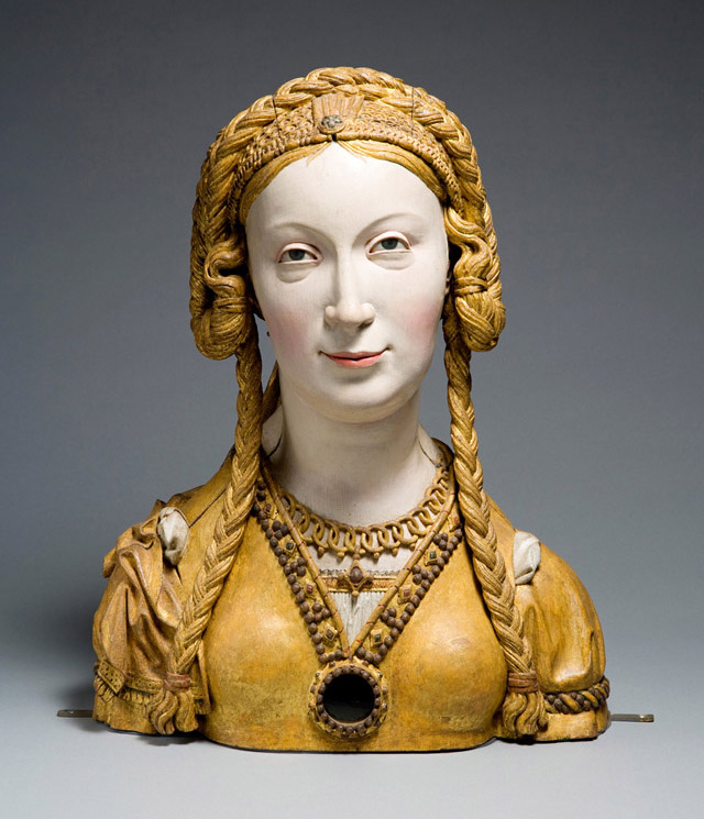 Reliquary Bust of an Unknown Female Saint, Probably a Companion of St. Ursula