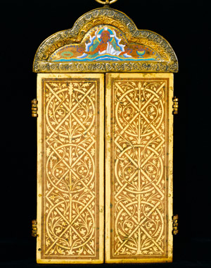 Triptych Reliquary of the True Cross, closed
