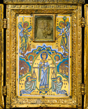 Triptych Reliquary of the True Cross, center panel