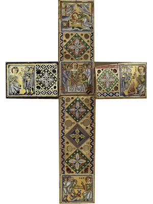 Reliquary Cross Back