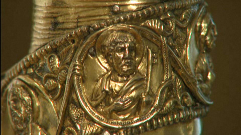 Video still from the Arm Reliquary