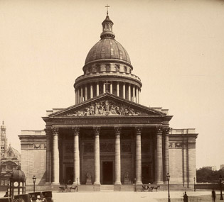 Photo of the Pantheon, late 19th century.