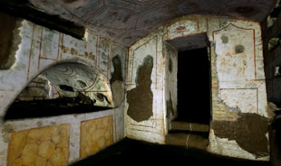 Video from the Domitilla Catacombs on Rome